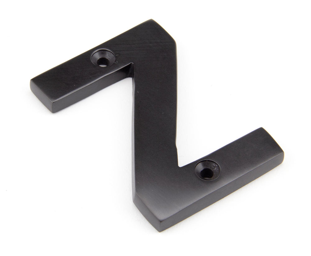 Aged Bronze Letter Z