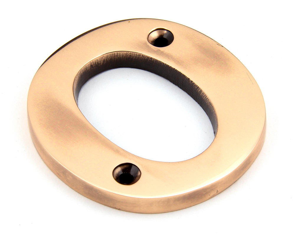 Polished Bronze Letter O