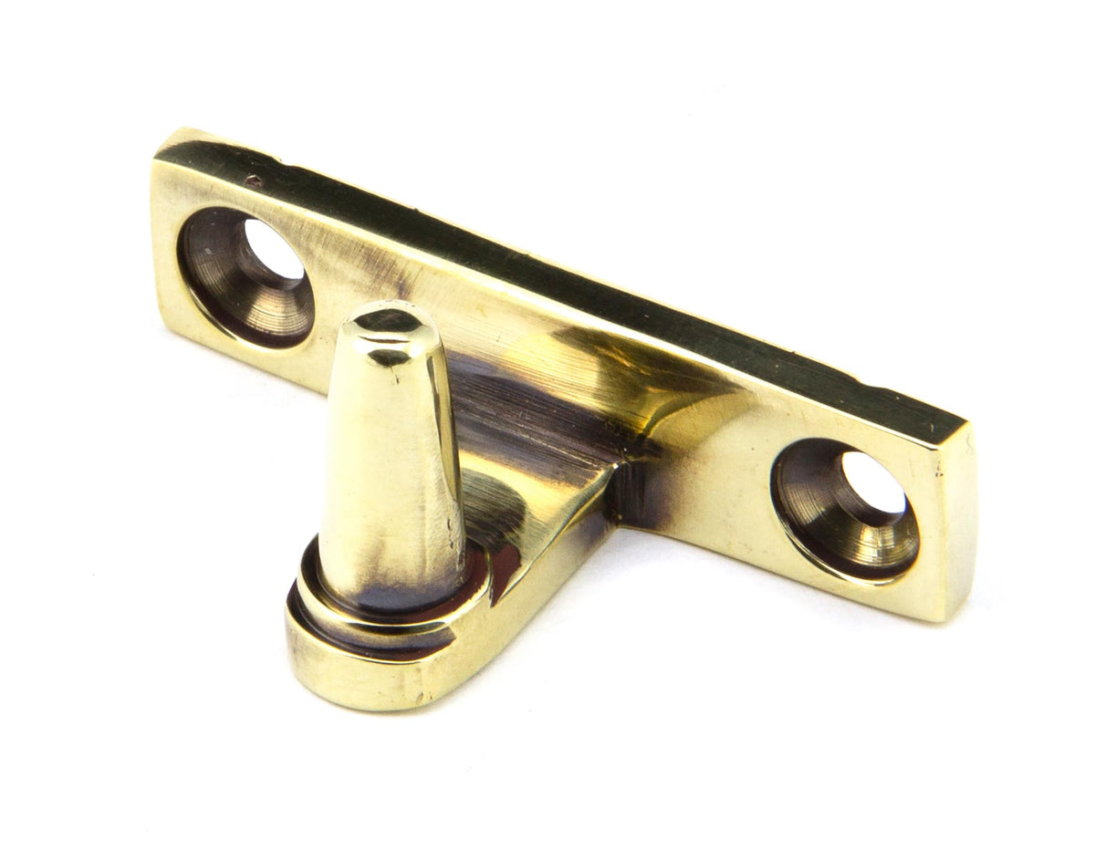 Aged Brass Cranked Stay Pin