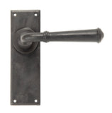 External Beeswax Regency Lever Latch Set