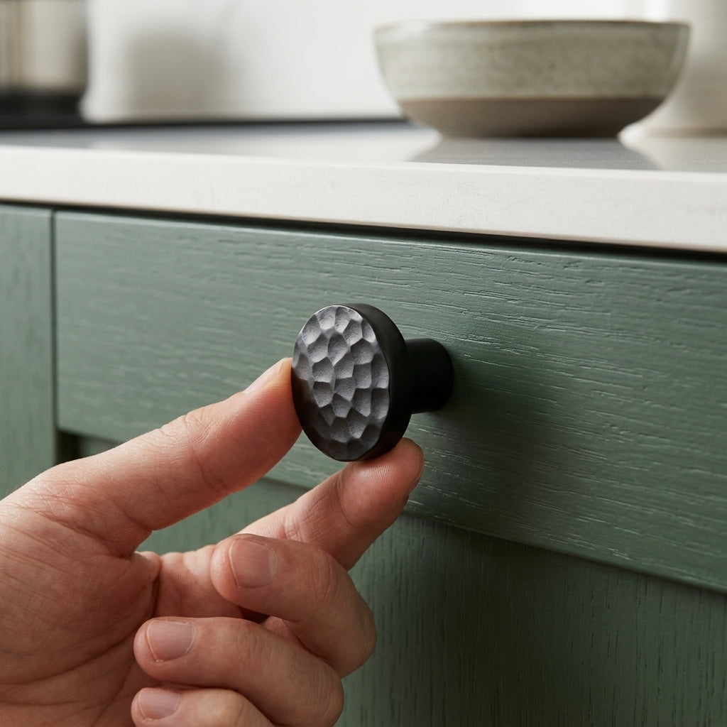 Hanover Hammered Cupboard Knob
