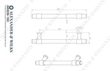 Kingston Knurled Pull Handle