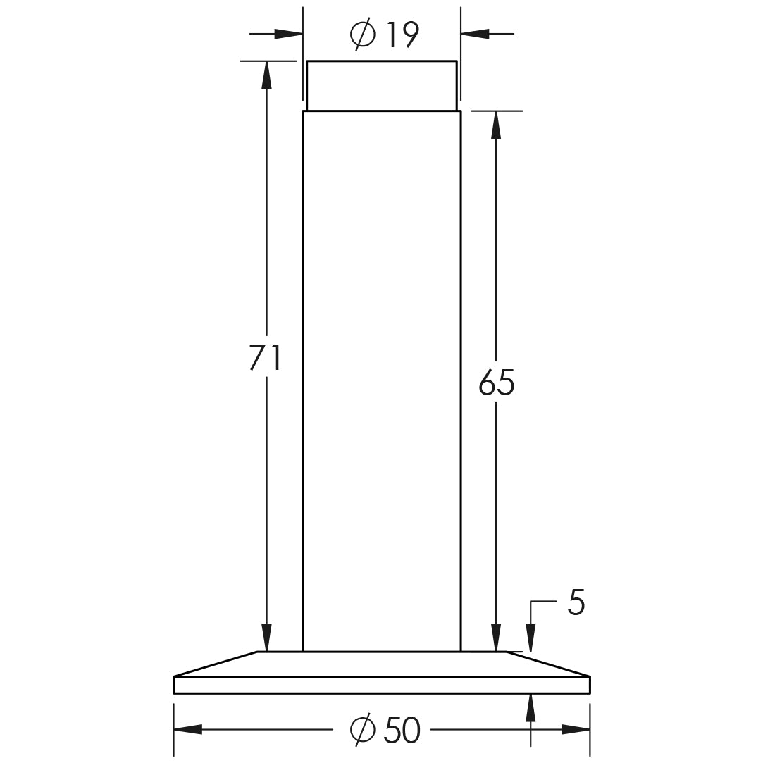 Burlington Plain Wall Mounted Door Stops