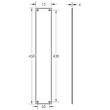 Burlington Finger Plate
