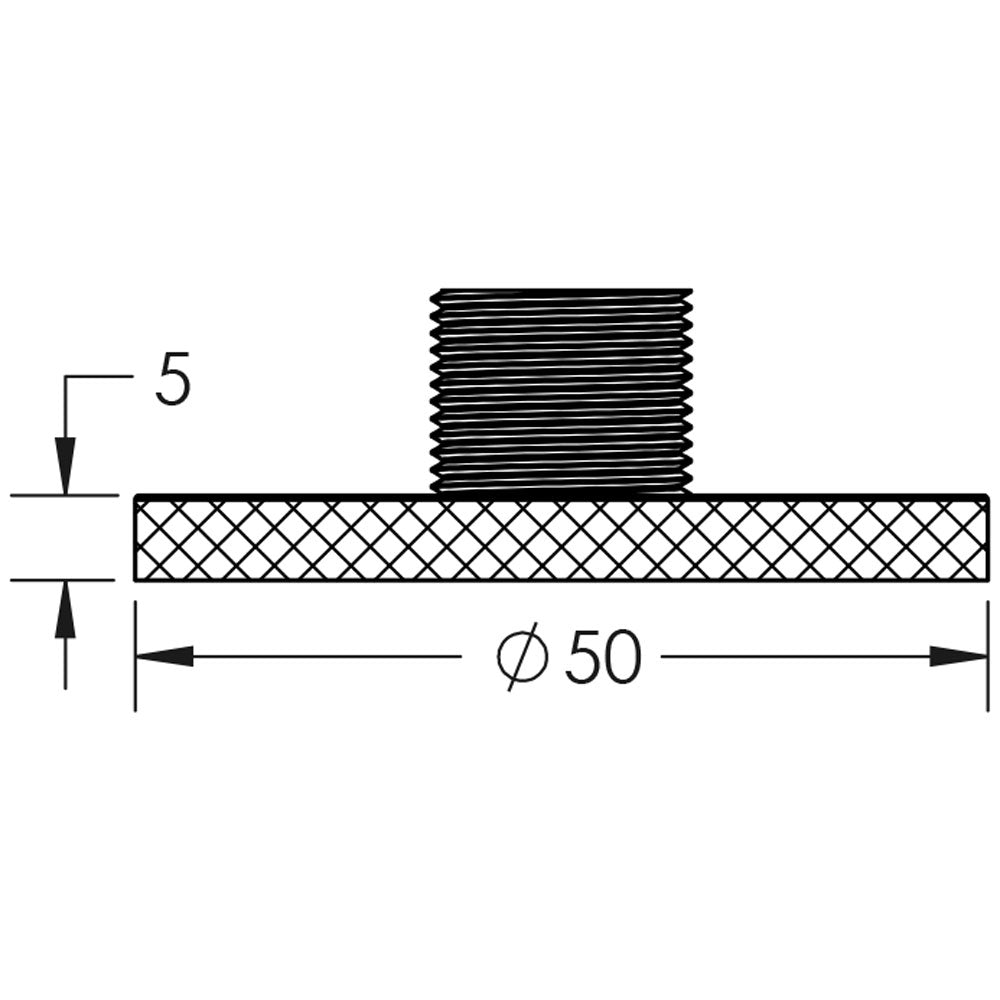 Burlington Multiple Bases to Suit Wall Mounted Doorstops