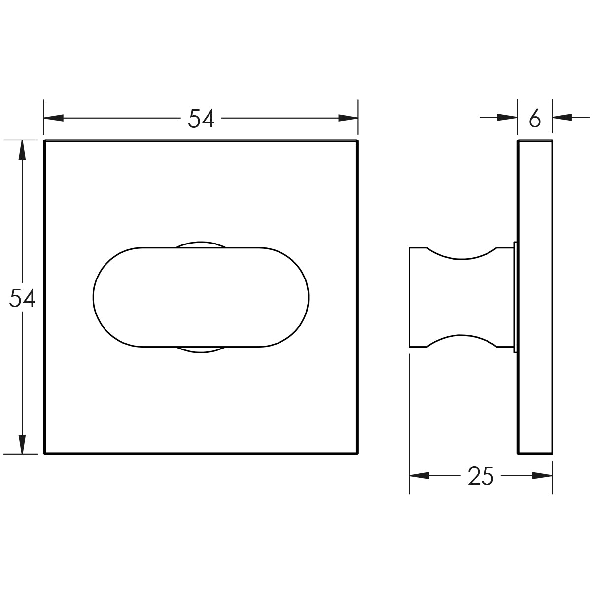 CR-801 Thumb Turn & Lock