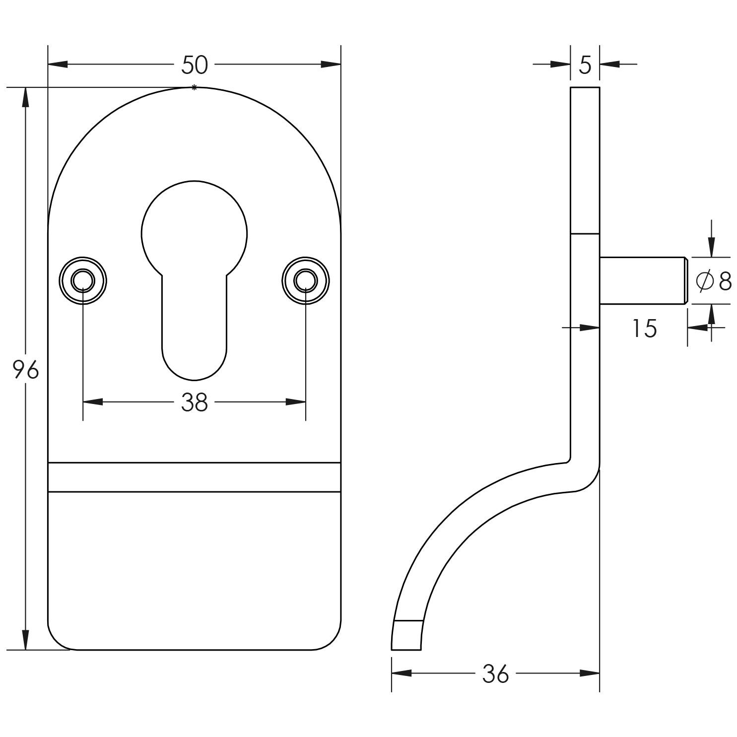 CRES Cylinder Pull