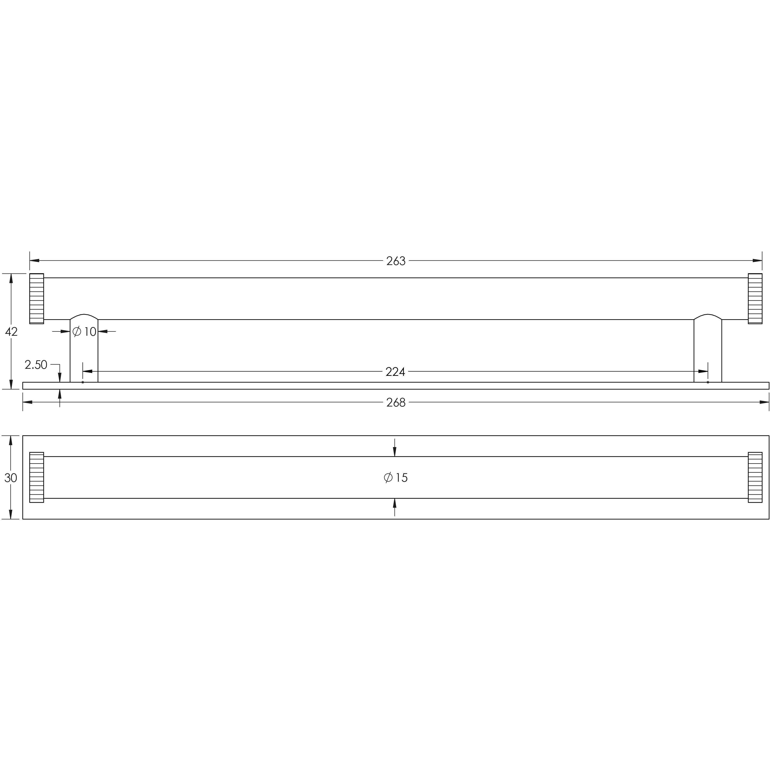 Hoxton Thaxted Cabinet Handles