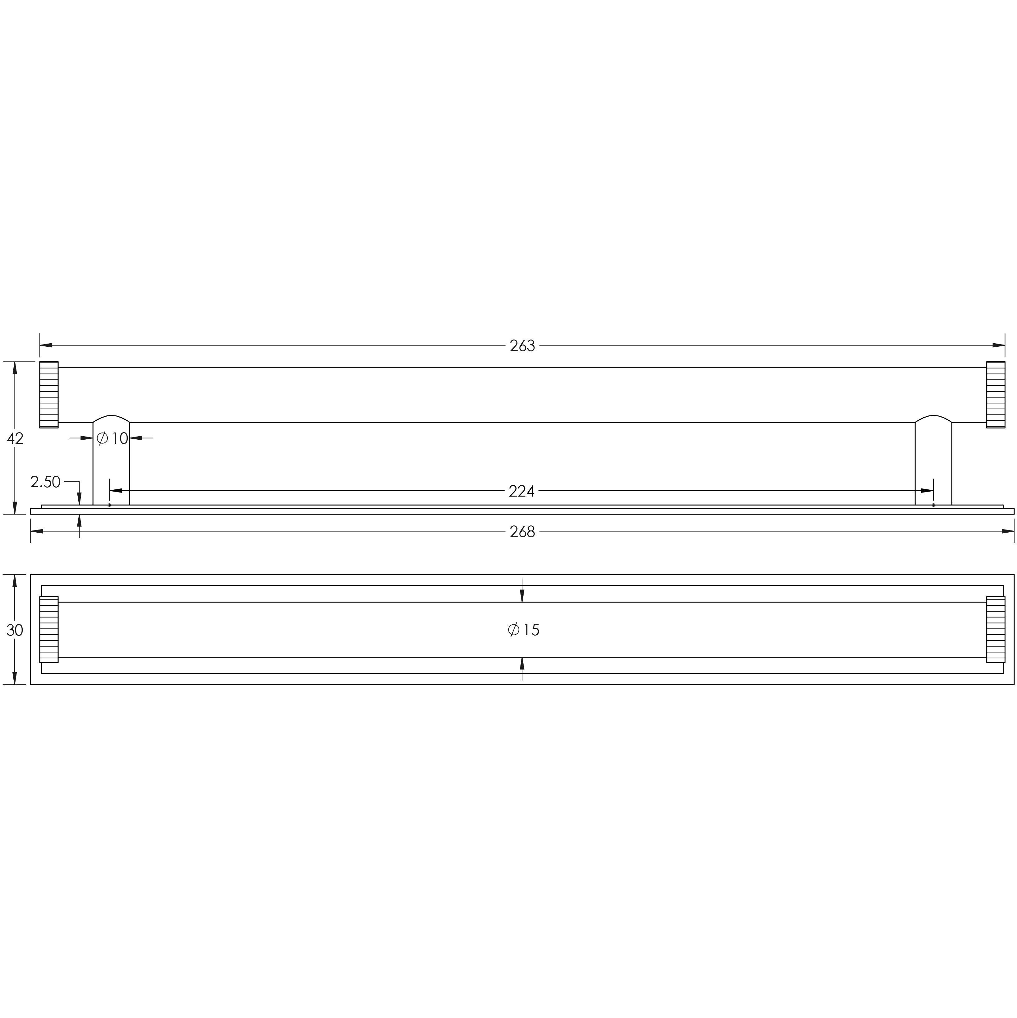Hoxton Thaxted Cabinet Handles