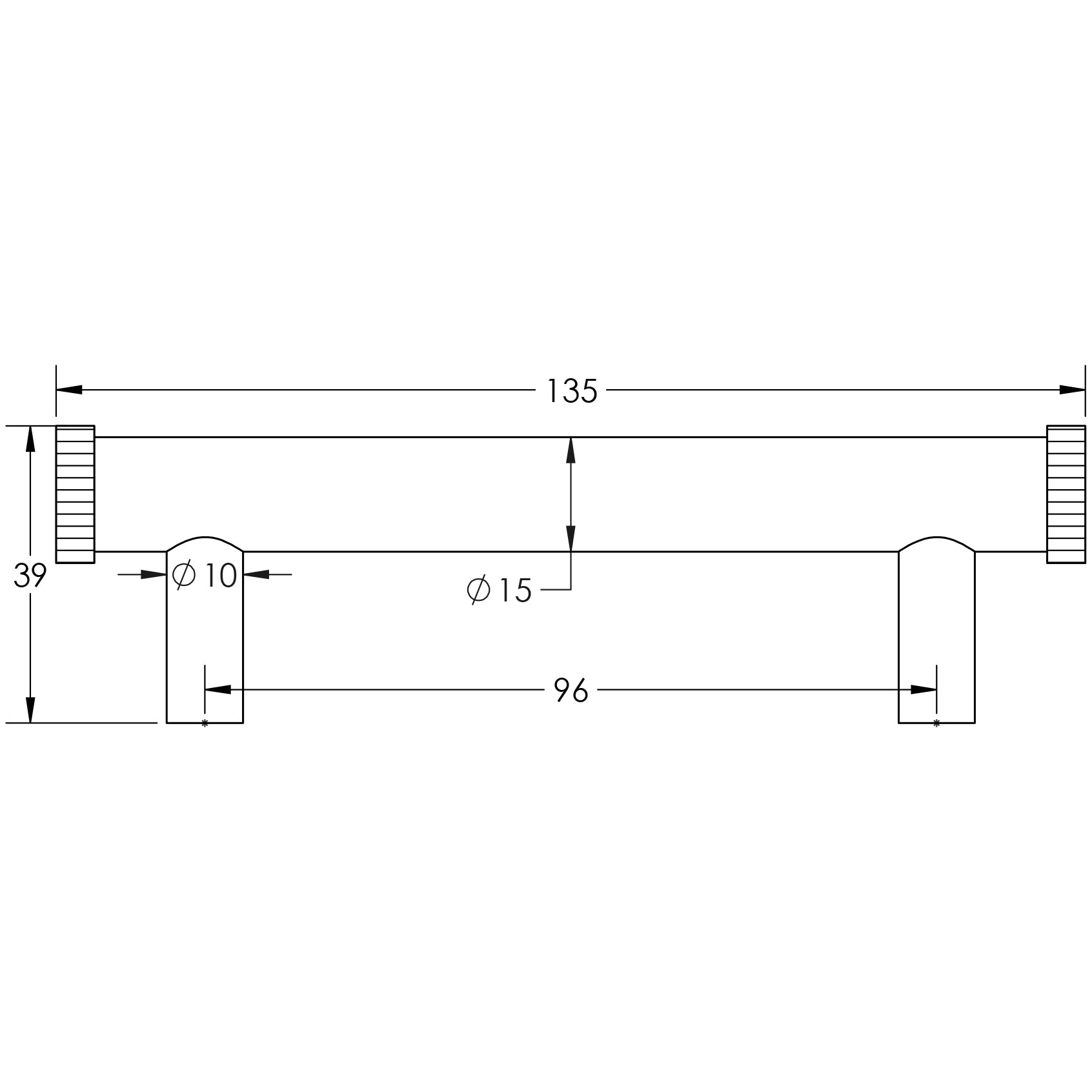 Hoxton Thaxted Cabinet Handles