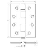 Complete Bloom Door Handle Pack - Internal Doors - Antique Brass