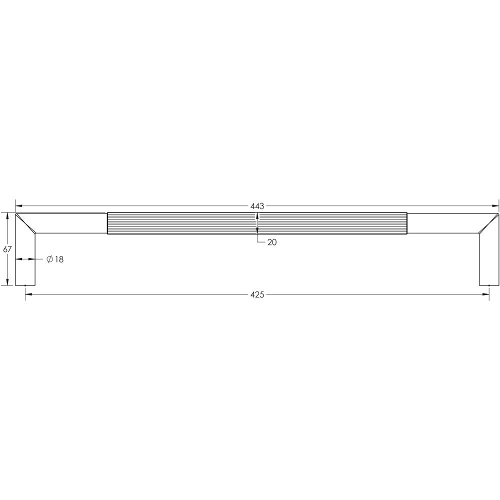 Three One Six Linear Pull Handles