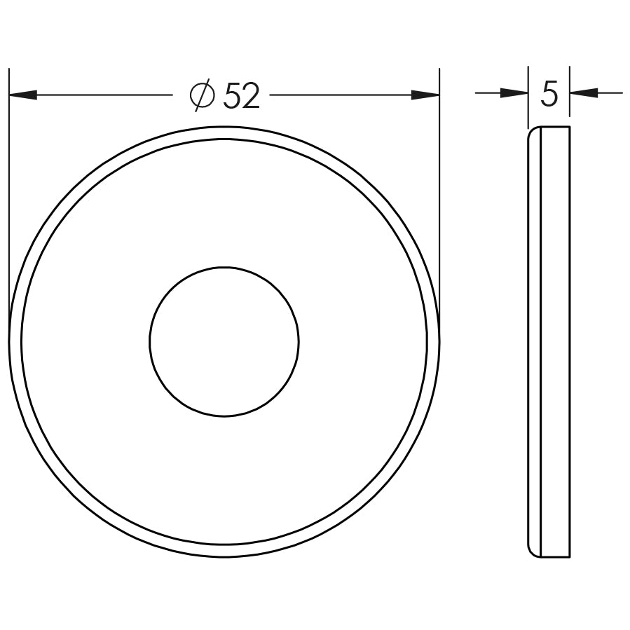 Stainless Steel Cover Only to Suit Release no Indicator