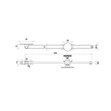 Jedo Sliding Screw Down Casement Stays