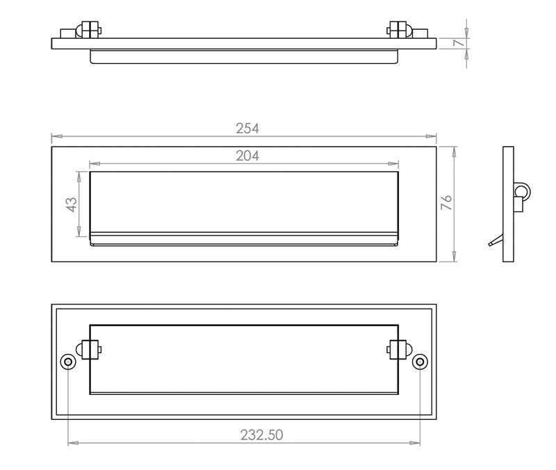 Jedo Gravity Letterplates