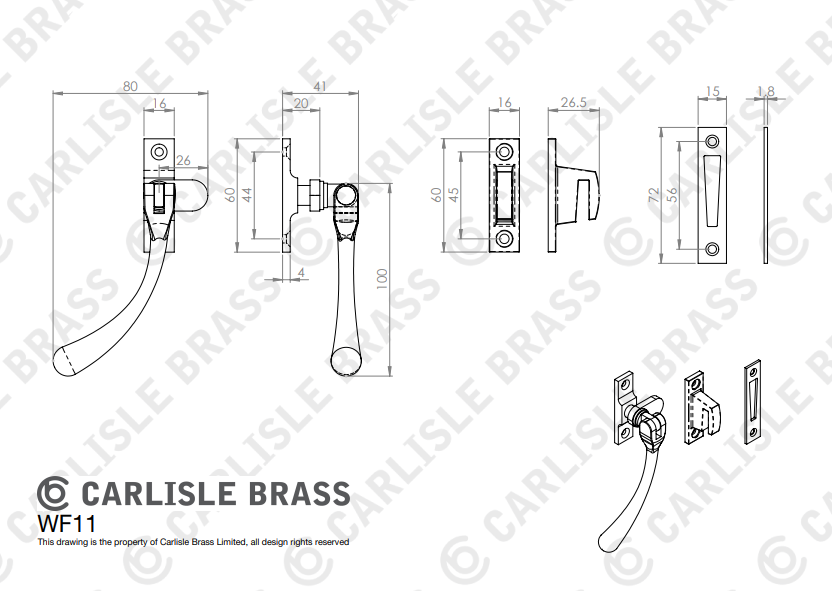 Bulb End Casement Fastener