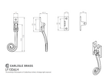 Locking Casement Fastener