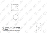 Stainless Steel Cylindrical Knob