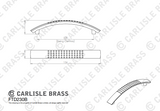 Dimple Handle 128mm