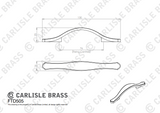 Stepped Edge Bow Handle