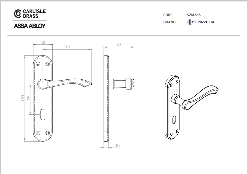 Ixion Lever on backplate