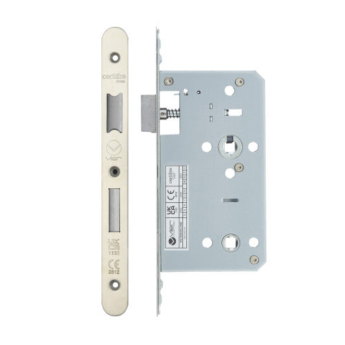 2 Piece - DIN bathroom - 78mm c/c - backset 60mm