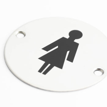 Stainless Steel Female Symbol