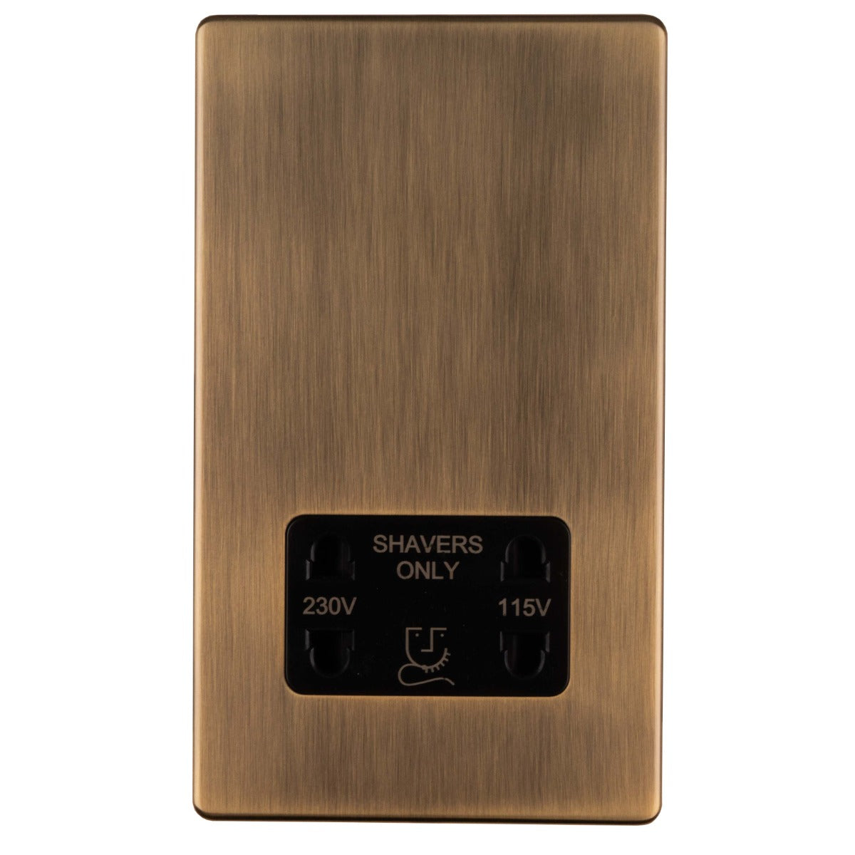 Concealed 3mm Shaver Socket