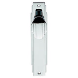Art Deco Knob on Backplate Unsprung