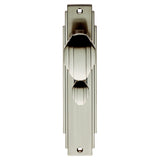 Art Deco Knob on Backplate Unsprung