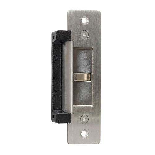 ANSI Monitored electric strike, 12/24vdc selectable, fail safe/ secure selectable, includes short and long face plates