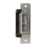 ANSI Monitored electric strike, 12/24vdc selectable, fail safe/ secure selectable, includes short and long face plates