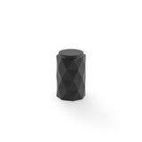 Diamond Cut Cylinder Cabinet Knob 30mm Dia.