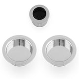 Sliding door pull kit