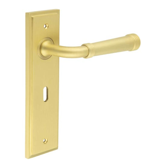 Burlington Highgate Lever on Backplate Door Handles
