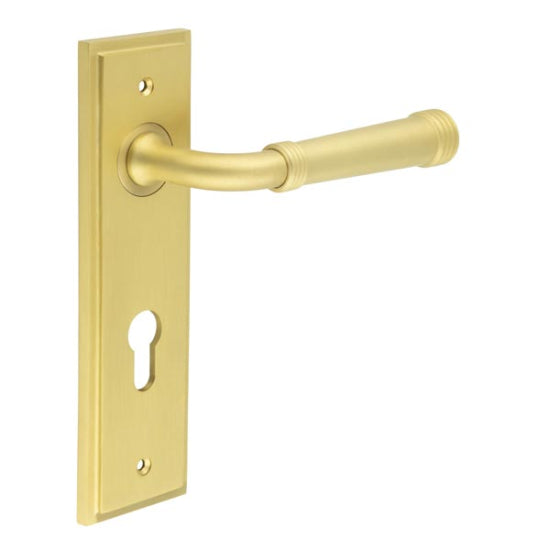 Burlington Highgate Lever on Backplate Door Handles
