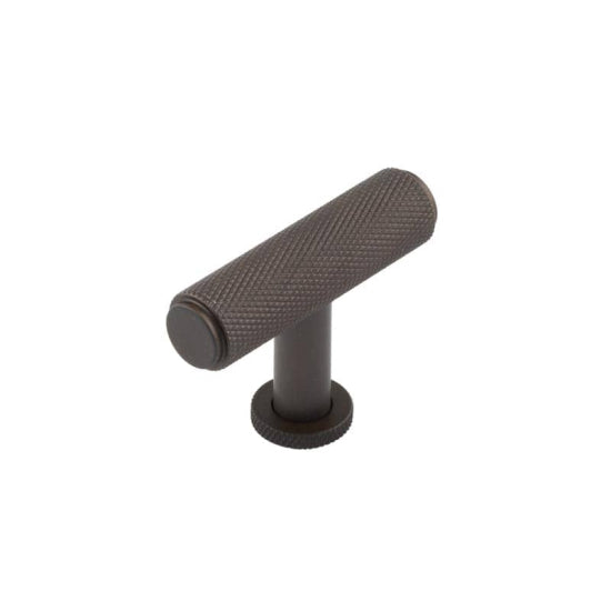Piccadilly Knurled T Bar Cupboard Knobs