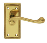 Georgian Lever on Backplate Contract Range