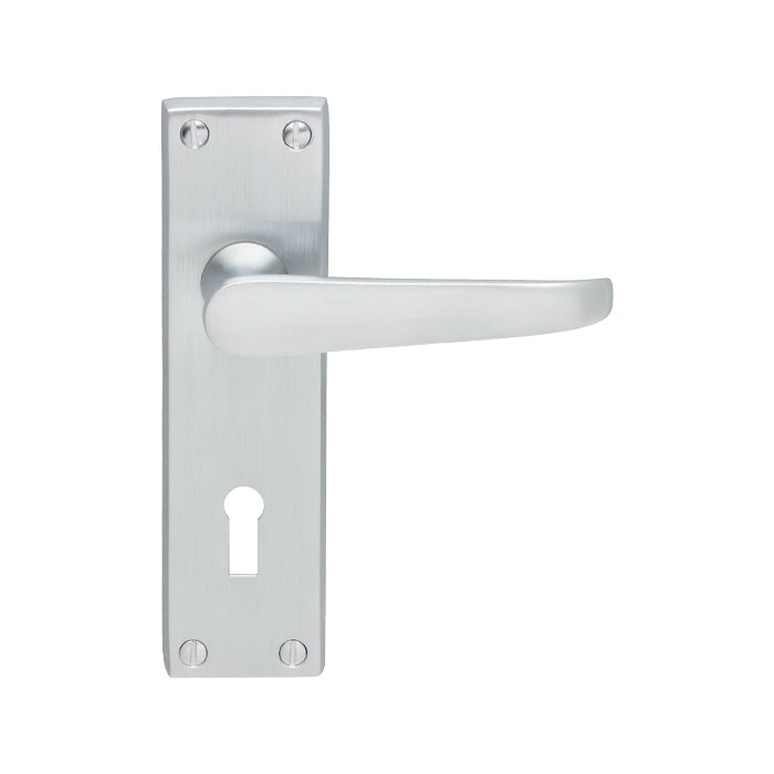 Contract Victorian Lever on Backplate