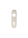 Skip to the end of the images gallery Skip to the beginning of the images gallery Cover Plates to Suit 201 Stainless Steel Safety Lever and Straight Lever Backplate
