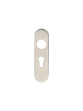 Skip to the end of the images gallery Skip to the beginning of the images gallery Cover Plates to Suit 201 Stainless Steel Safety Lever and Straight Lever Backplate