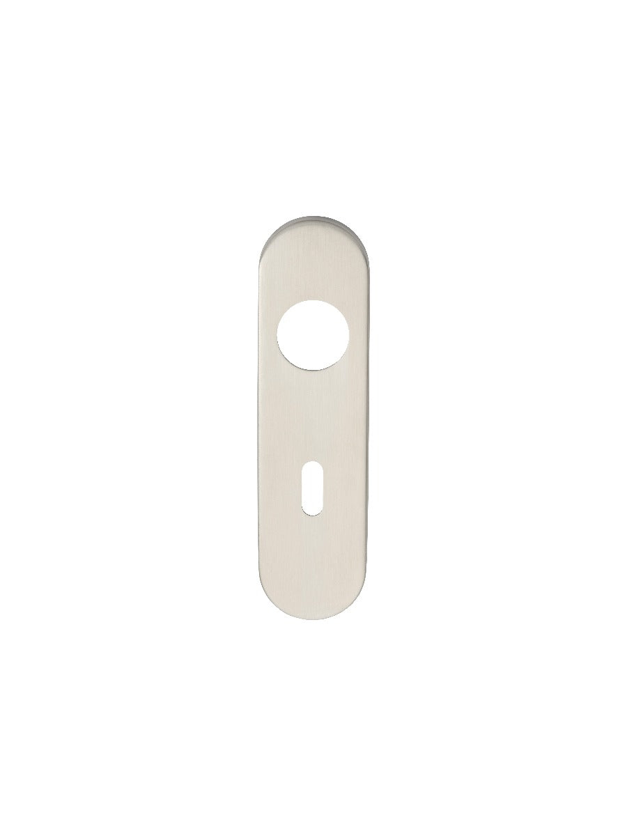 Skip to the end of the images gallery Skip to the beginning of the images gallery Cover Plates to Suit 201 Stainless Steel Safety Lever and Straight Lever Backplate