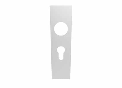 Skip to the end of the images gallery Skip to the beginning of the images gallery Cover Plates to Suit 201 Stainless Steel Safety Lever and Straight Lever Backplate
