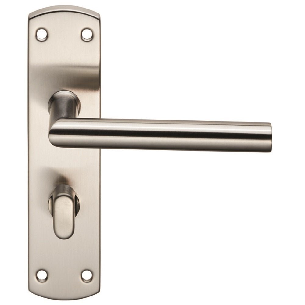 Residential Mitred Lever on Backplate