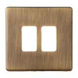 Skip to the beginning of the images gallery Concealed 3mm 1 - 12 Gang Grid Plates