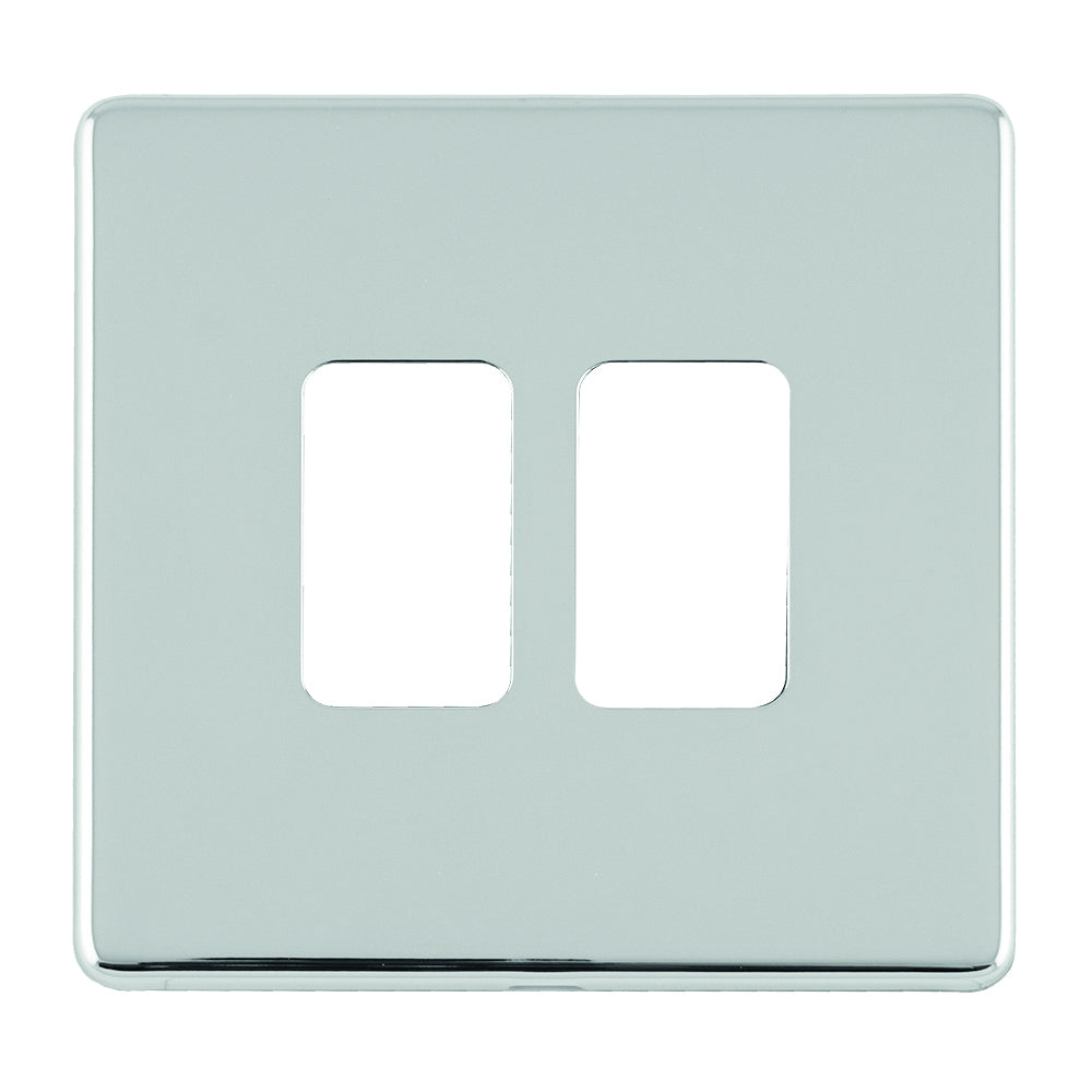 Skip to the beginning of the images gallery Concealed 3mm 1 - 12 Gang Grid Plates