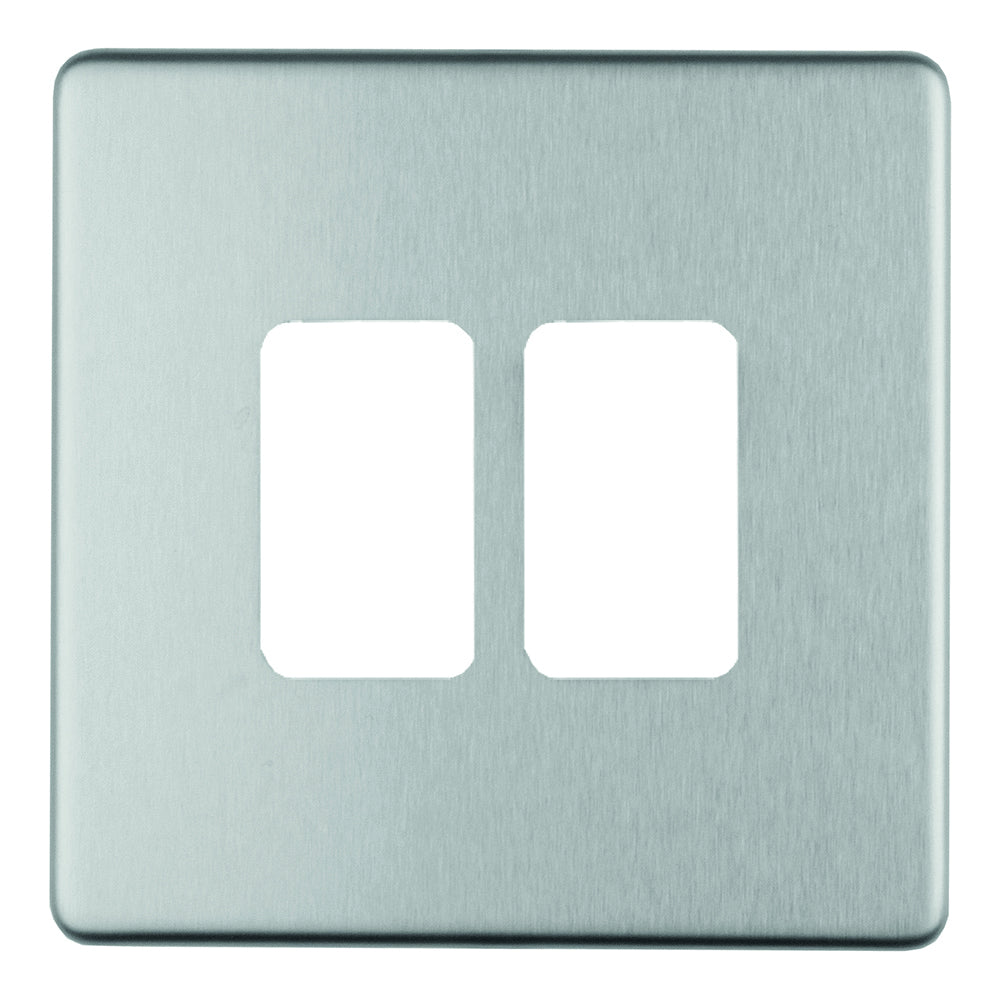 Skip to the beginning of the images gallery Concealed 3mm 1 - 12 Gang Grid Plates