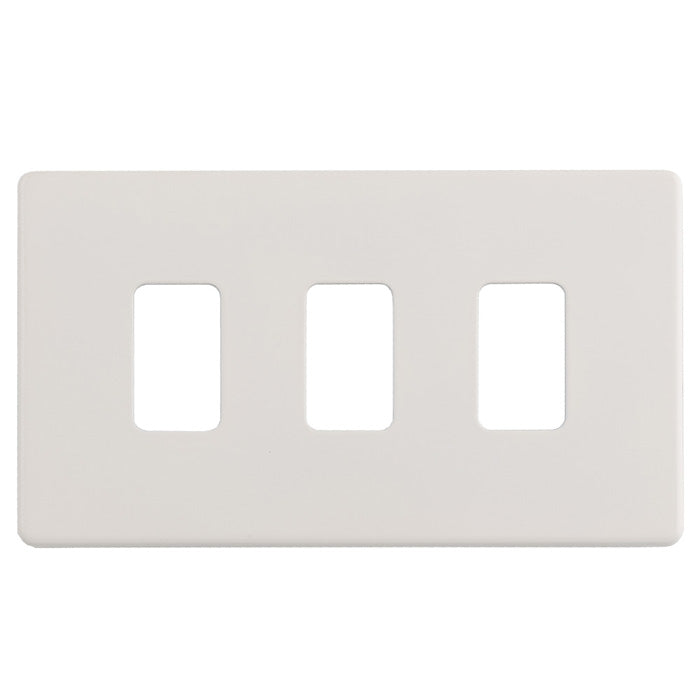 Enhance White Grid Plates