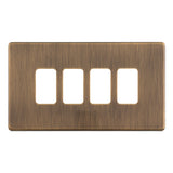 Skip to the beginning of the images gallery Concealed 3mm 1 - 12 Gang Grid Plates