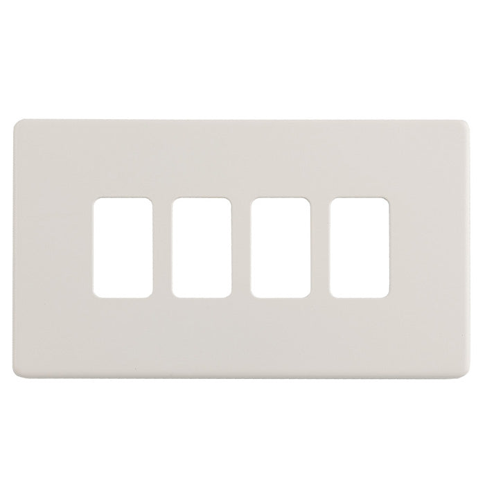 Skip to the beginning of the images gallery Concealed 3mm 1 - 12 Gang Grid Plates